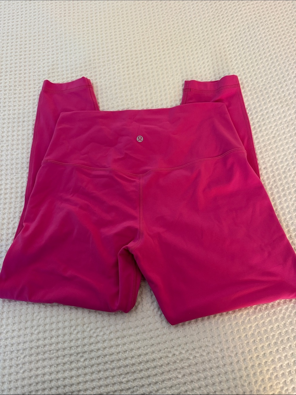 Lululemon Hot Pink High-Rise Leggings HR Double Lined Align